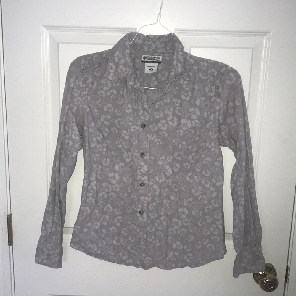 Columbia corduroy button up shirt